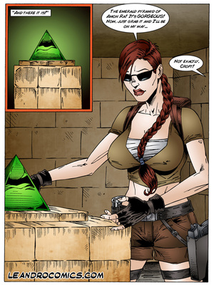 Tomb Raider- The Pyramids of Egypt 02 Adult Comics comics