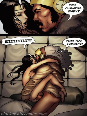 True Dick- Bnw, BlacknWhite 77 Interracial Comics comics