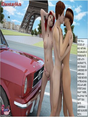 Ultimate3DPorn- Paris, I love you! 53 3D Porn Comics comics