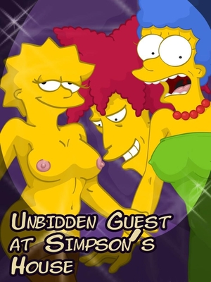 Porn Comics - Unbidden Guest At Simpsons House Adult Comics