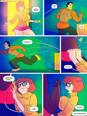 Porn Comics - Velma’s Monstrous Surprise (Scooby-Doo) Porncomics