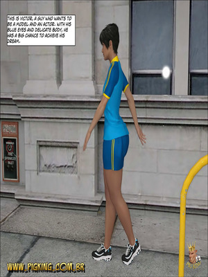 Vick- Top Model- Pig King 02 Adult Comics comics