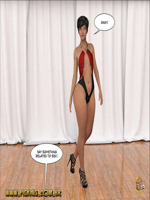 Vick- Top Model- Pig King 17 Adult Comics comics
