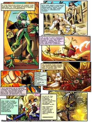 Vixine Art- Quest For Fun 4 02 Furry Comics comics