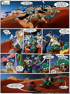 Vixine Art- Quest For Fun 4 04 Furry Comics comics