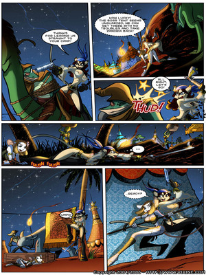 Vixine Art- Quest For Fun 4 07 Furry Comics comics