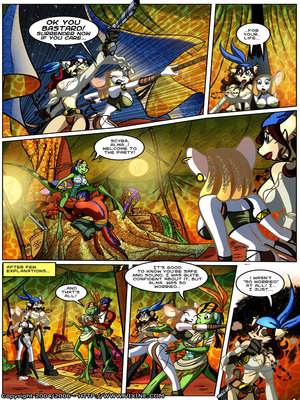 Vixine Art- Quest For Fun 4 08 Furry Comics comics