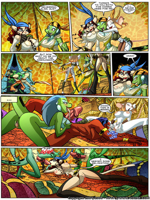 Vixine Art- Quest For Fun 4 09 Furry Comics comics