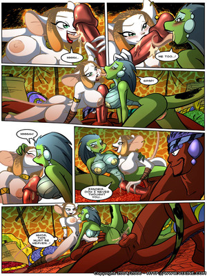 Vixine Art- Quest For Fun 4 10 Furry Comics comics