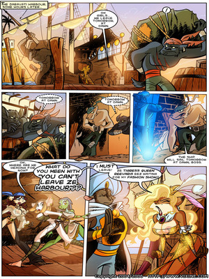 Vixine Art- Quest For Fun 4 16 Furry Comics comics