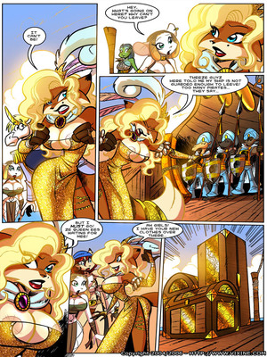 Vixine Art- Quest For Fun 4 17 Furry Comics comics