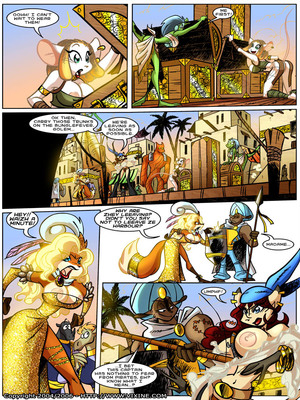 Vixine Art- Quest For Fun 4 18 Furry Comics comics