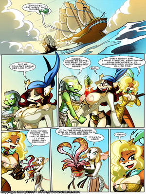 Vixine Art- Quest For Fun 4 21 Furry Comics comics