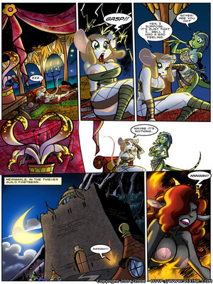 Vixine Art- Quest For Fun 4 23 Furry Comics comics