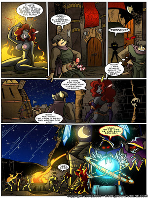 Vixine Art- Quest For Fun 4 25 Furry Comics comics