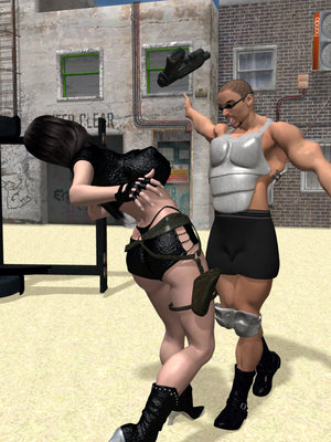 Wasteland 01-The Biker Chick 12 3D Porn Comics comics