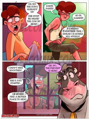 Welcomix- Hillbilly Gang 7- Milking Cow 03 Incest Comics comics