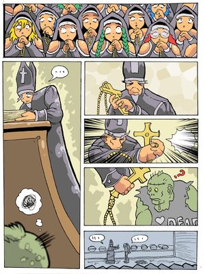 Western- Zombie attack!! 04 Porncomics comics