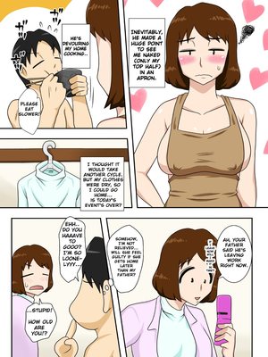 while naked, I tried to ask my mom 17 Hentai-Manga comics