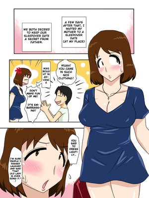 while naked, I tried to ask my mom 19 Hentai-Manga comics