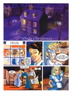 Porn Comics - White Christmas Adult Comics