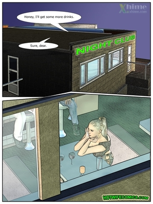 Wife at the club- Hot Wife 02 Adult Comics comics