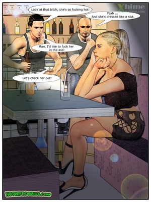 Wife at the club- Hot Wife 03 Adult Comics comics