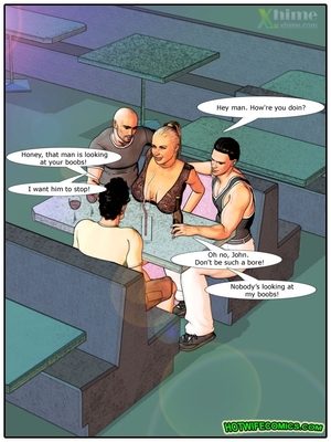 Wife at the club- Hot Wife 06 Adult Comics comics