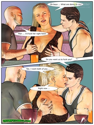 Wife at the club- Hot Wife 10 Adult Comics comics