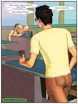 Wife at the club- Hot Wife 12 Adult Comics comics