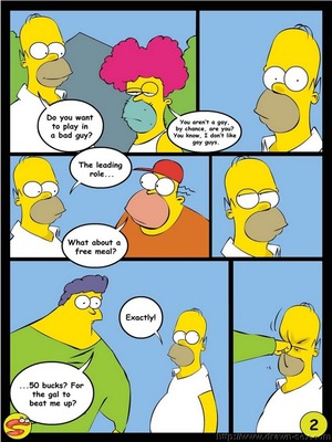 Wit Simpsons- Drawn Sex 02 Adult Comics comics