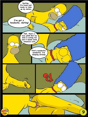 Wit Simpsons- Drawn Sex 09 Adult Comics comics