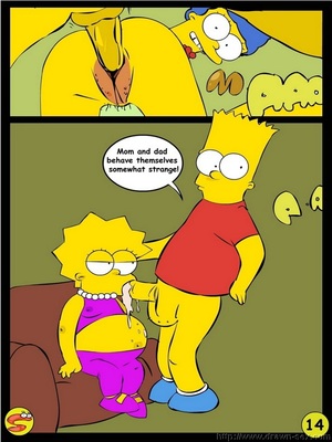 Wit Simpsons- Drawn Sex 14 Adult Comics comics