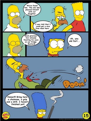 Wit Simpsons- Drawn Sex 15 Adult Comics comics