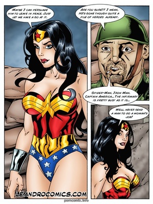 Porn Comics - Wonder Woman vs Incredibly Horny Hulk Porncomics