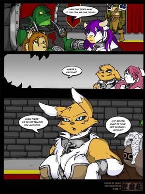 [Yawg] The Legend Of Jenny And Renamon 3 05 Furry Comics comics