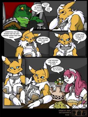 [Yawg] The Legend Of Jenny And Renamon 3 10 Furry Comics comics