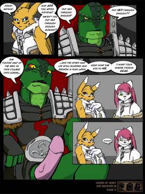 [Yawg] The Legend Of Jenny And Renamon 3 11 Furry Comics comics