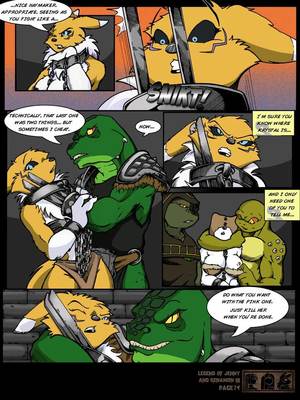 [Yawg] The Legend Of Jenny And Renamon 3 15 Furry Comics comics