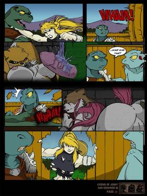[Yawg] The Legend Of Jenny And Renamon 3 20 Furry Comics comics