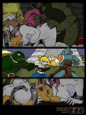 [Yawg] The Legend Of Jenny And Renamon 3 25 Furry Comics comics