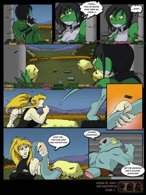 [Yawg] The Legend Of Jenny And Renamon 3 29 Furry Comics comics