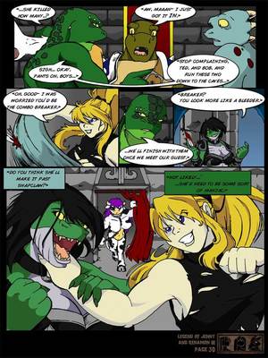 [Yawg] The Legend Of Jenny And Renamon 3 31 Furry Comics comics