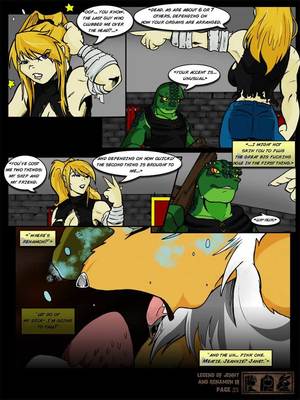 [Yawg] The Legend Of Jenny And Renamon 3 36 Furry Comics comics