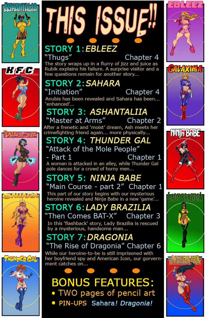 9 Super Heroines – The Magazine 9  (Porncomics) 003