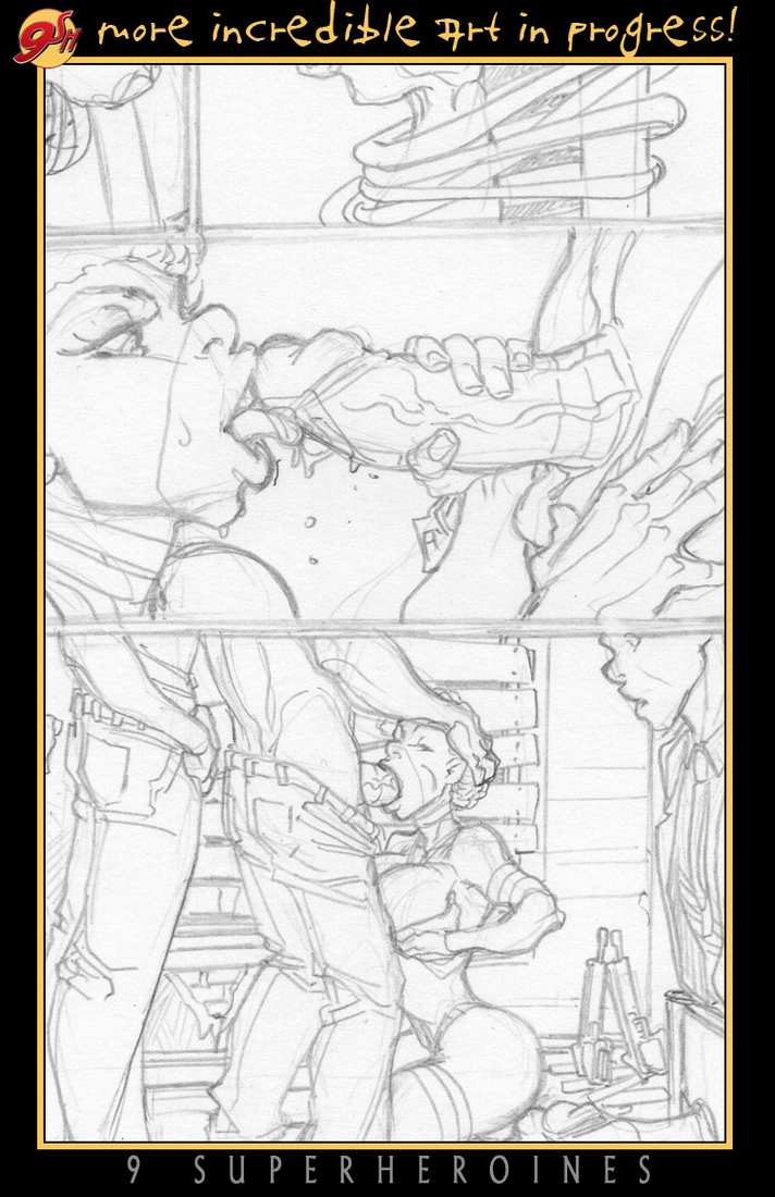 9 Super Heroines – The Magazine 9  (Porncomics) 011