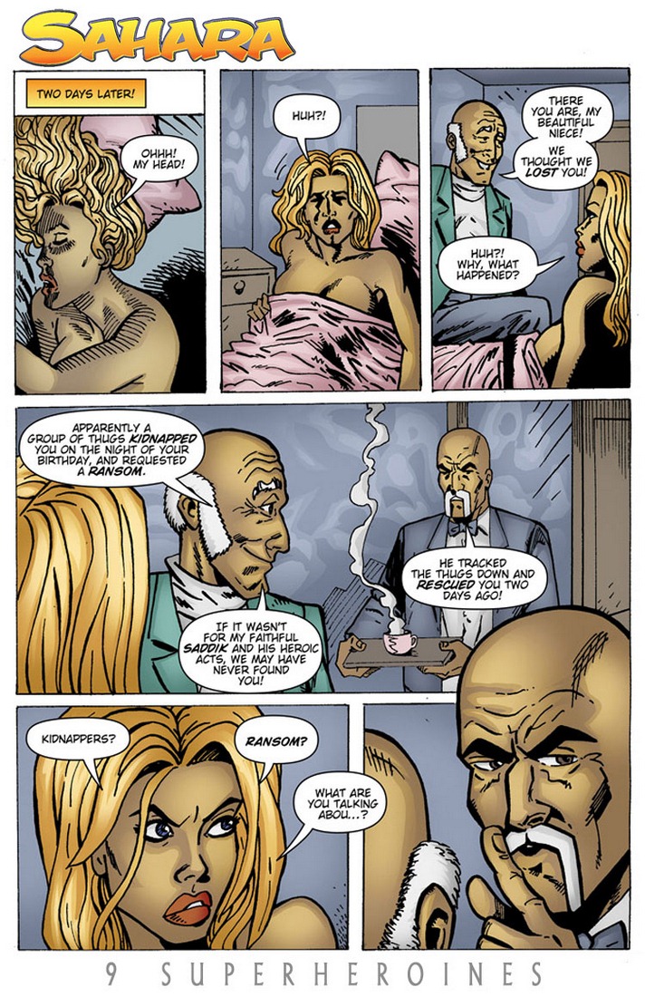 9 Super Heroines – The Magazine 9  (Porncomics) 014