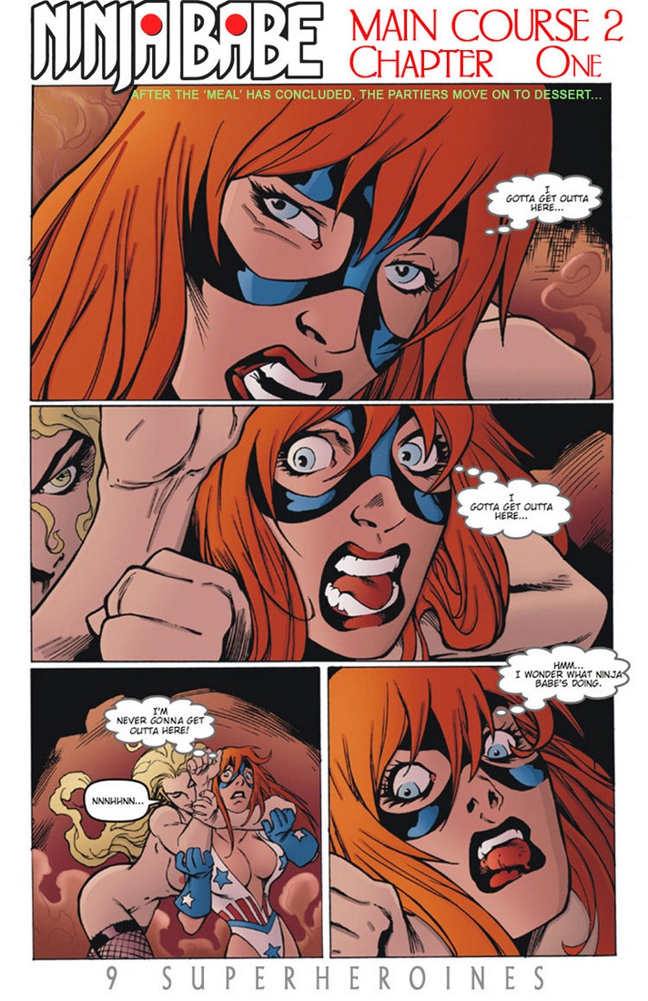 9 Super Heroines – The Magazine 9  (Porncomics) 028
