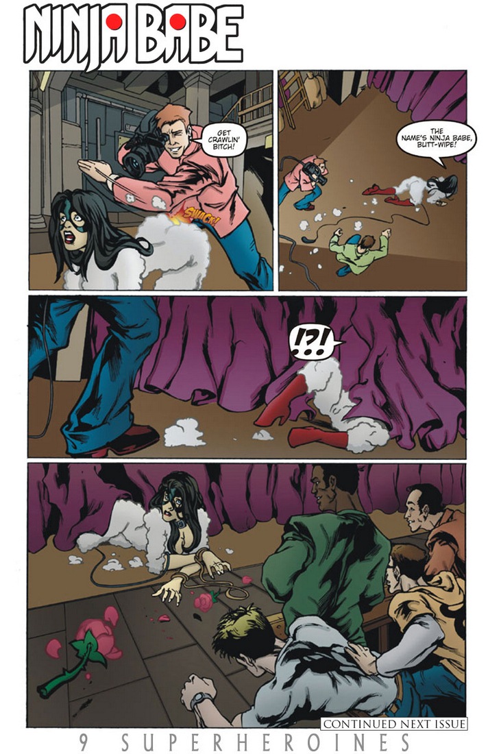 9 Super Heroines – The Magazine 9  (Porncomics) 031
