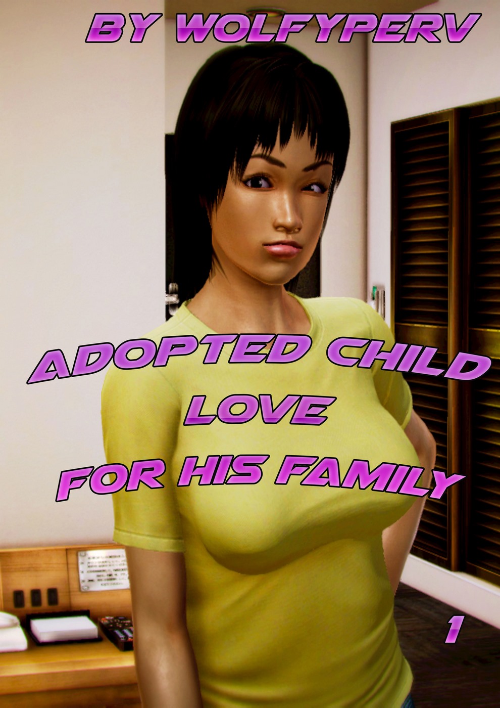 Adopted child’s love for his mother 3D Porn Comics 001